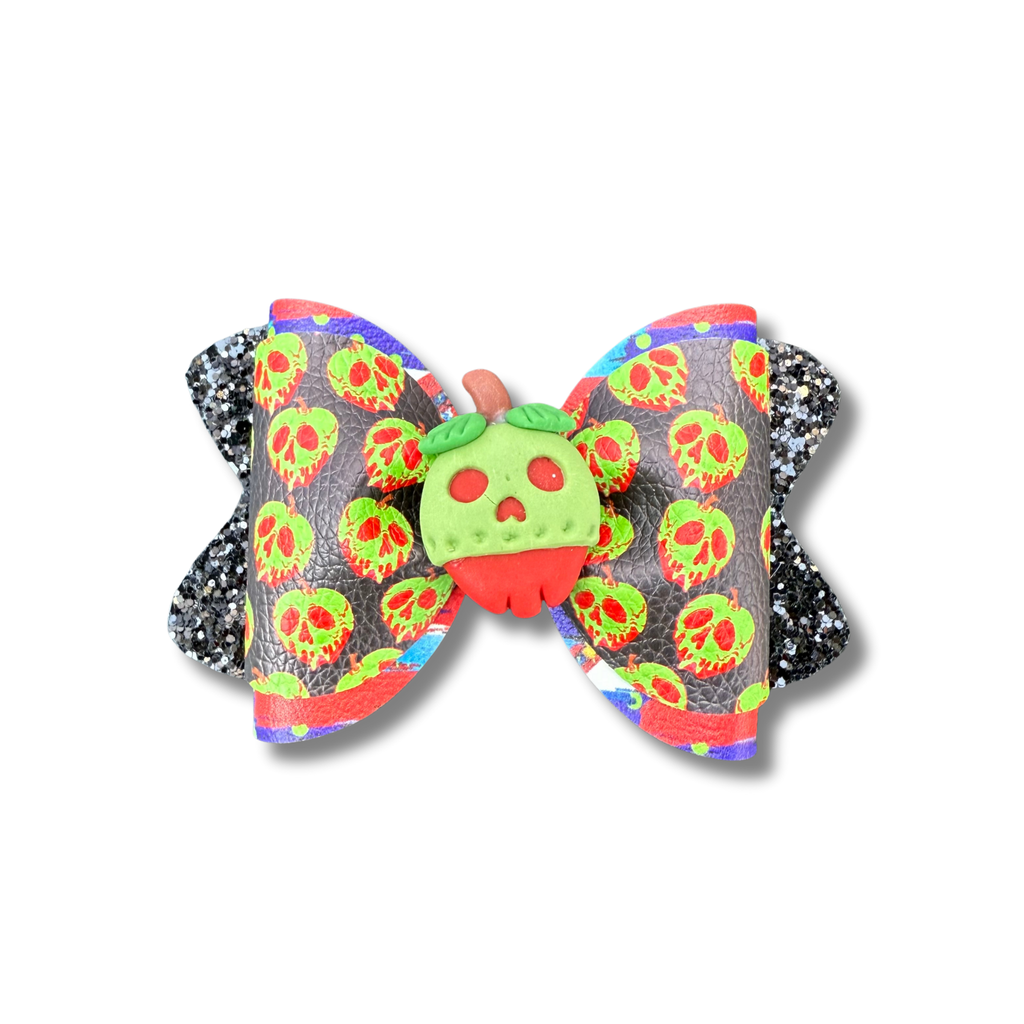Forbidden Apple - 4 inch Clay Bow - Halloween