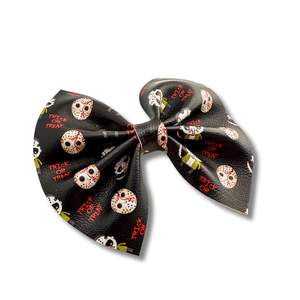 Friday the 13th! - 4 inch Pinch Bow - Halloween