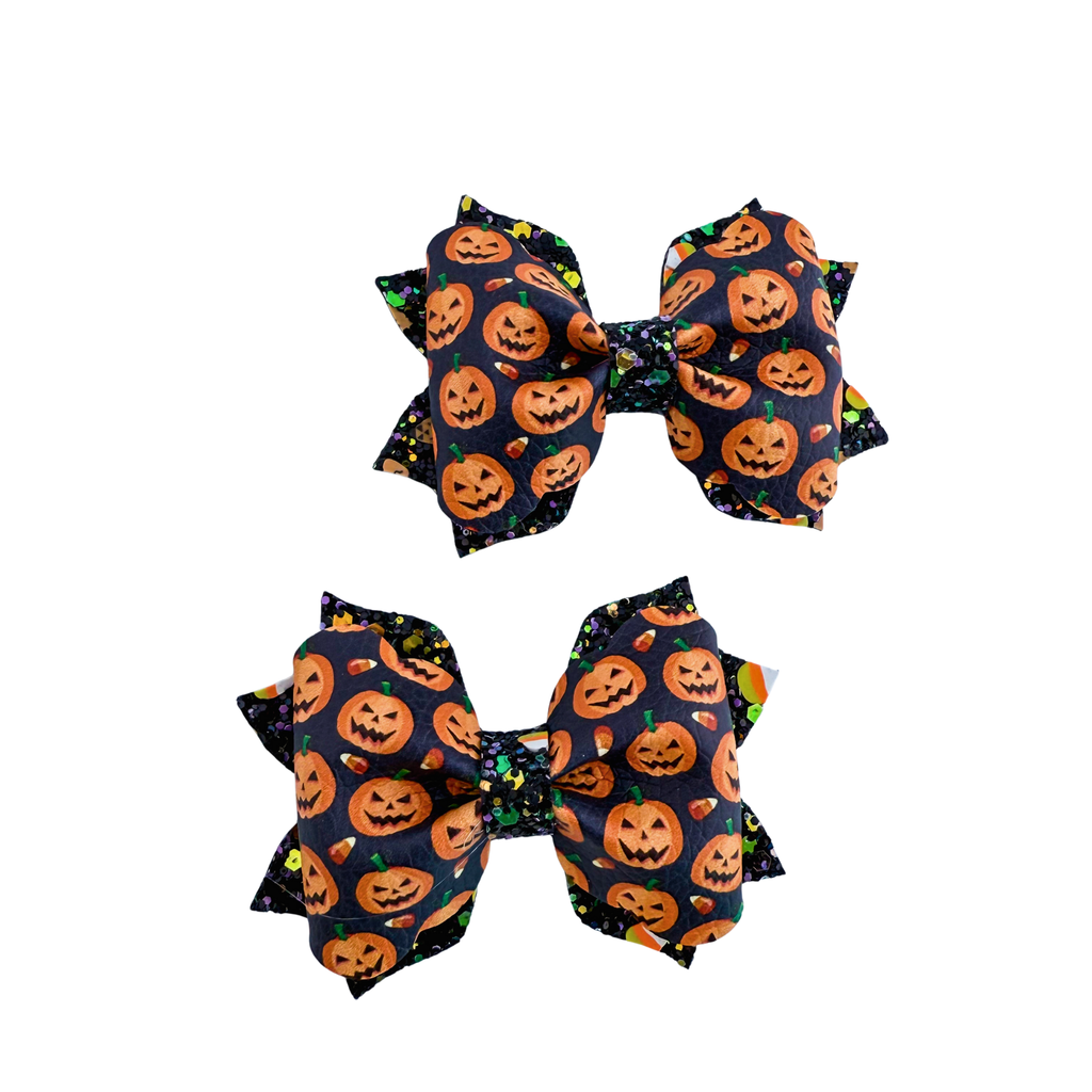 Jack-o-lanterns and Candy Corn - Poppy Pigtails - Halloween