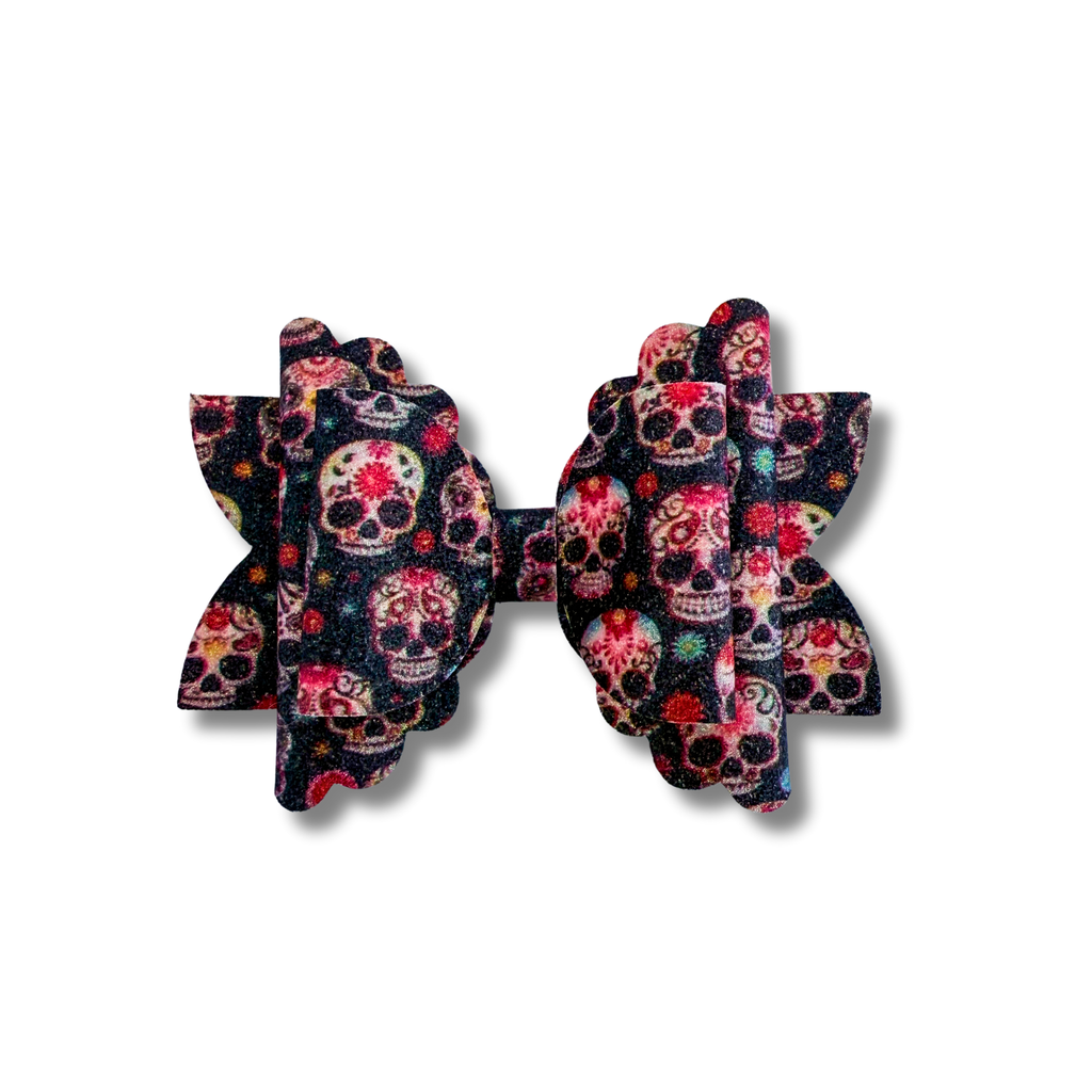 Floral Skulls- Double Stack - Halloween