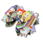 Witch Sisters - 5 inch OTT bow - Halloween