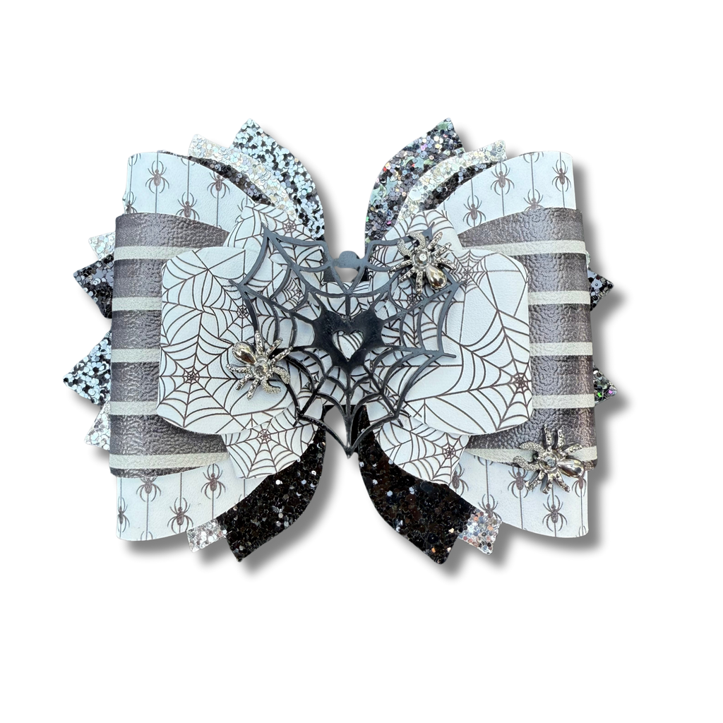 Spider Web - 5 inch OTT bow - Halloween