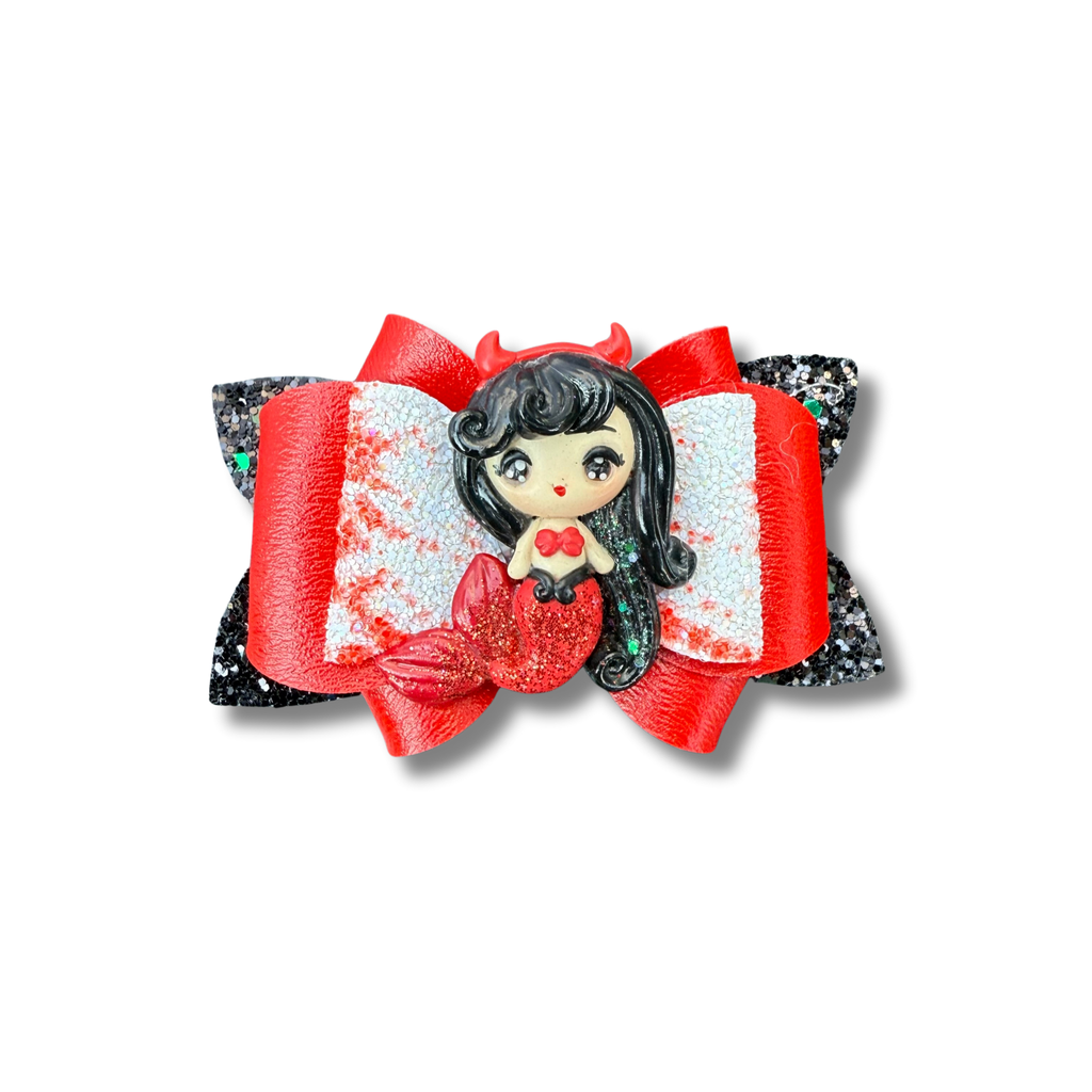 Devil Mermaid - 3.5 inch Clay Francy - Halloween