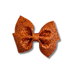 Orange Glitter - 4.5 inch loop de Lou - Halloween