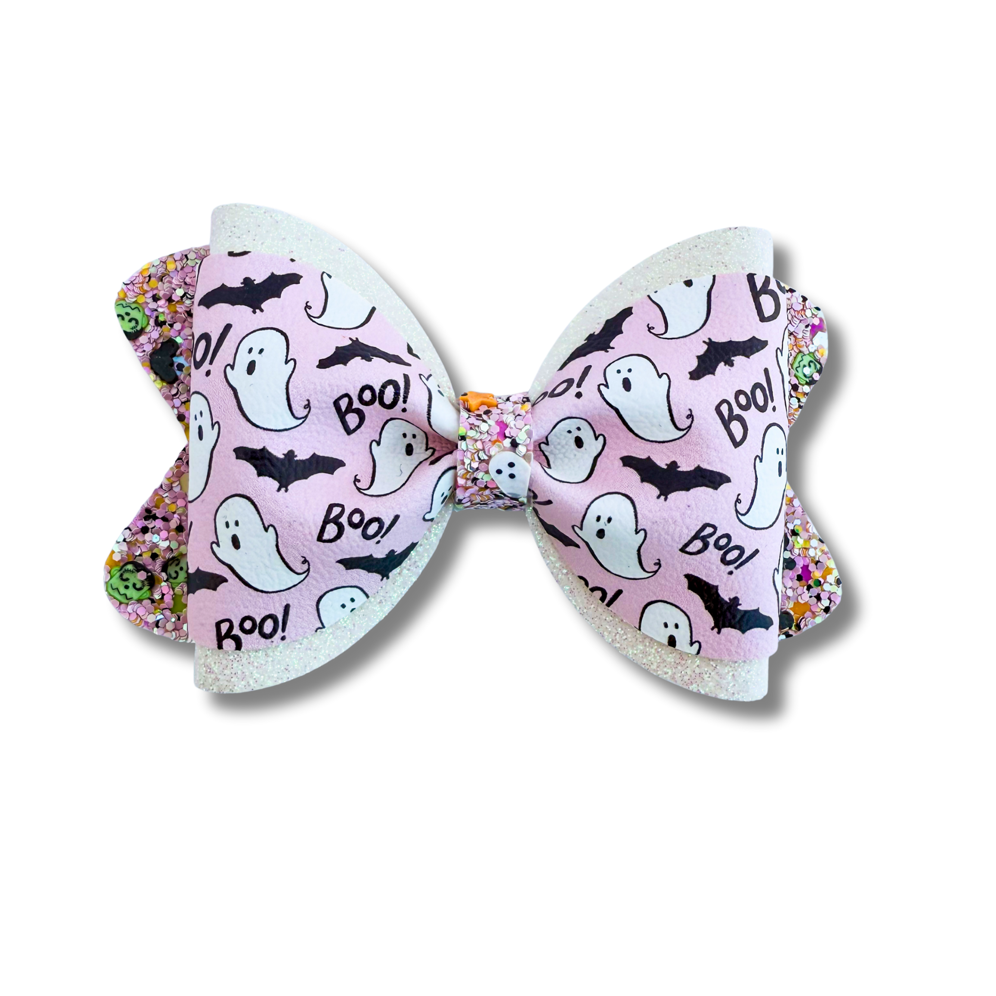 Plink Boo - 4 inch bow - Halloween