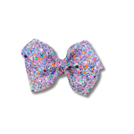 Purple Chunky Glitter  - 3.5 inch loop de Lou - Halloween