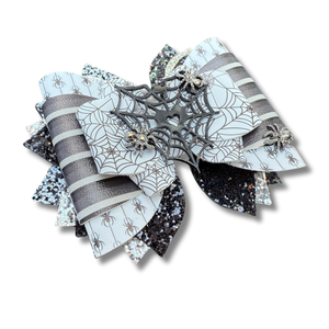 Spider Web - 5 inch OTT bow - Halloween