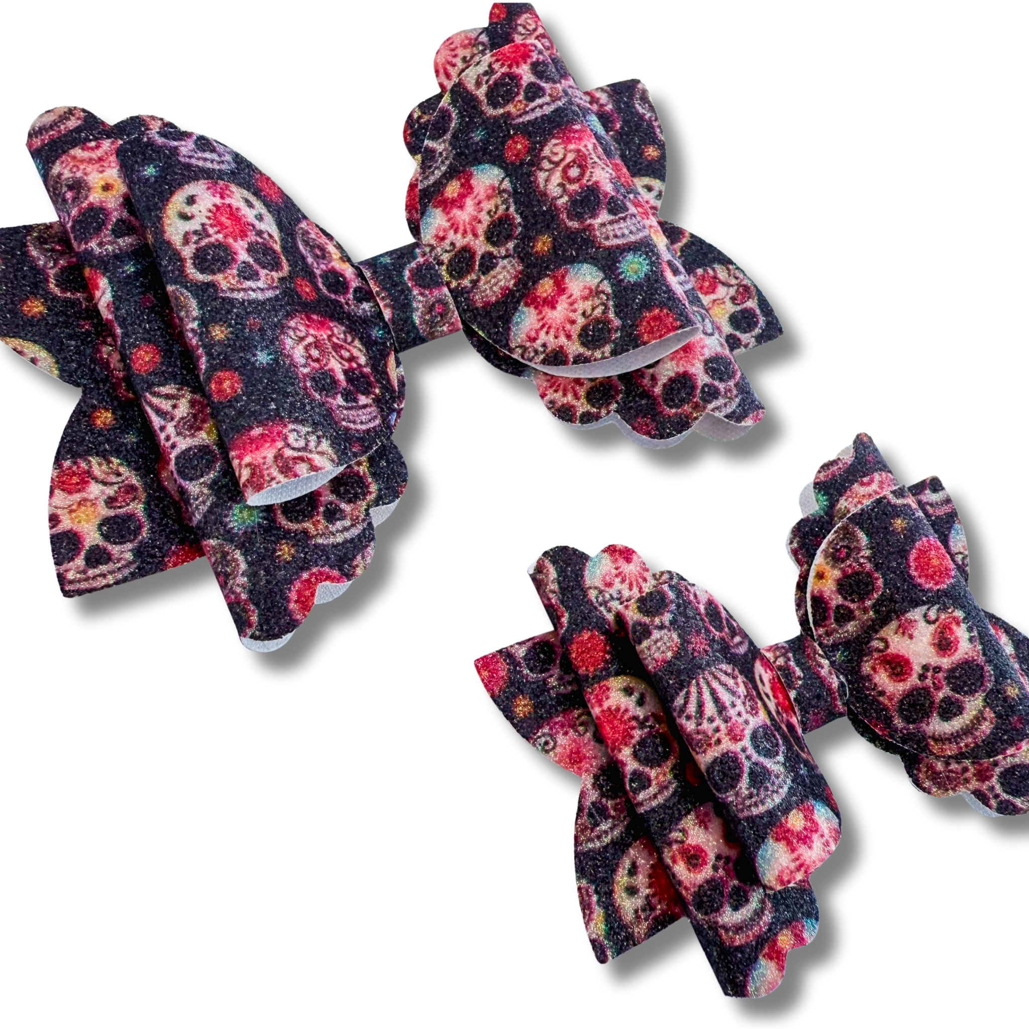 Floral Skulls- Double Stack - Halloween