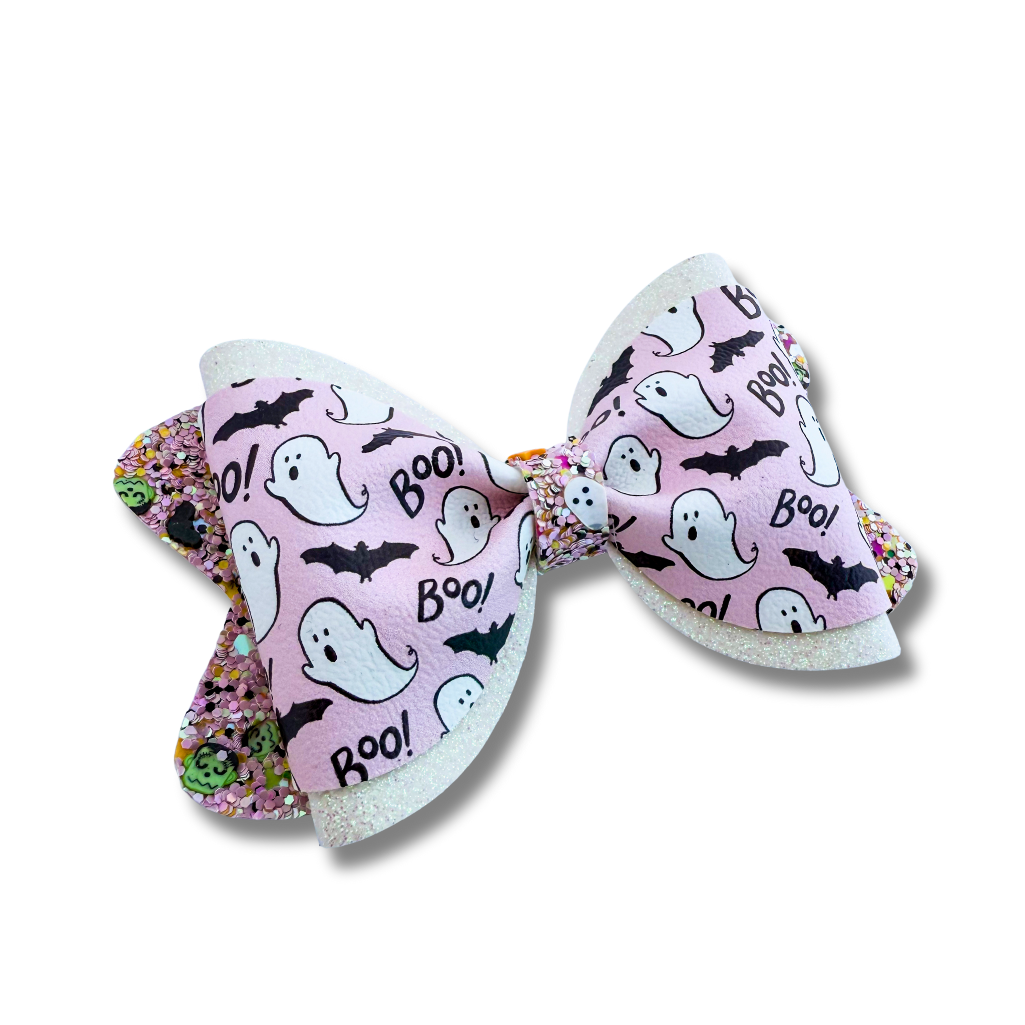 Plink Boo - 4 inch bow - Halloween