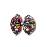 NBC Mash Up - 4 inch Pinch Bow - Halloween