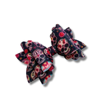 Floral Skulls- Double Stack - Halloween