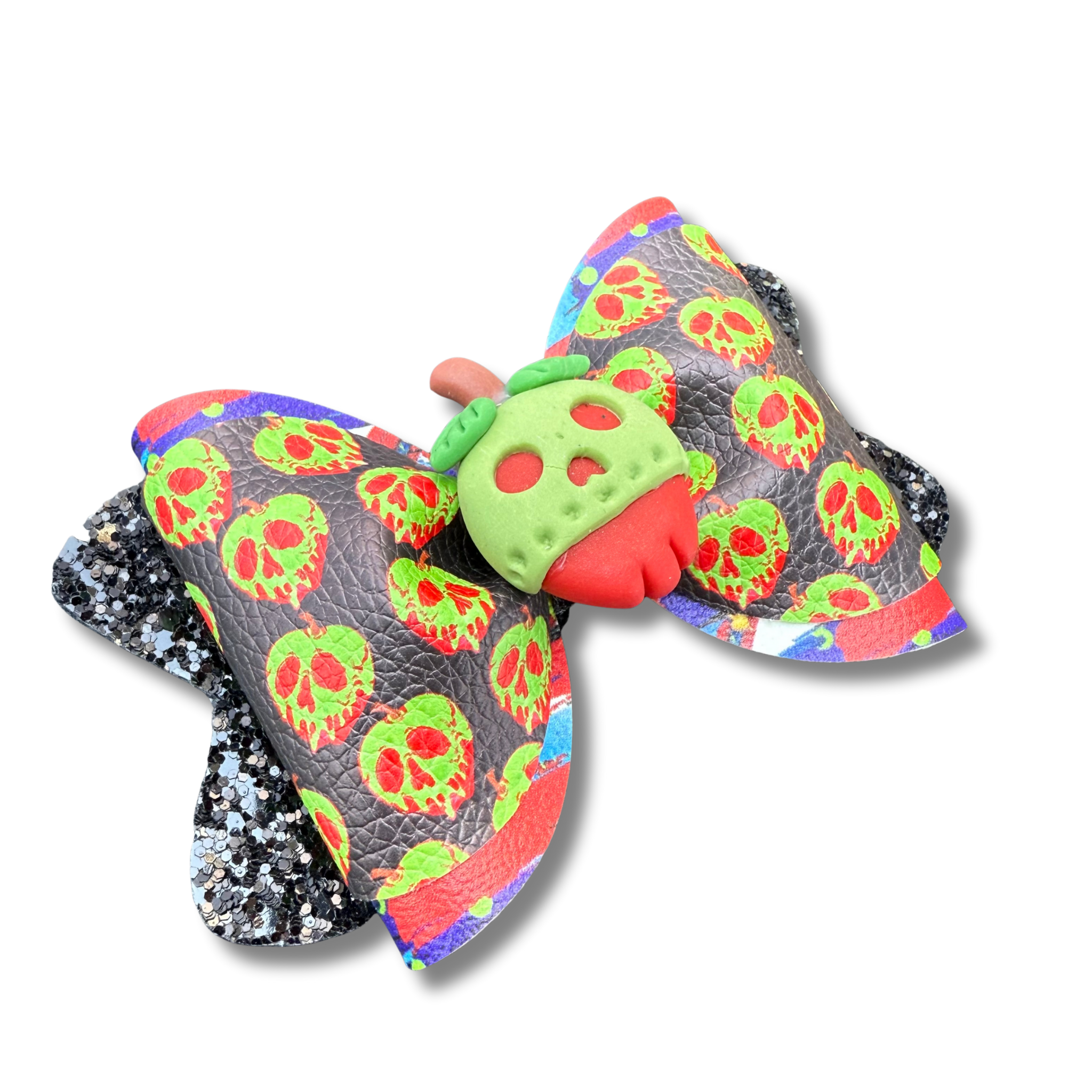 Forbidden Apple - 4 inch Clay Bow - Halloween