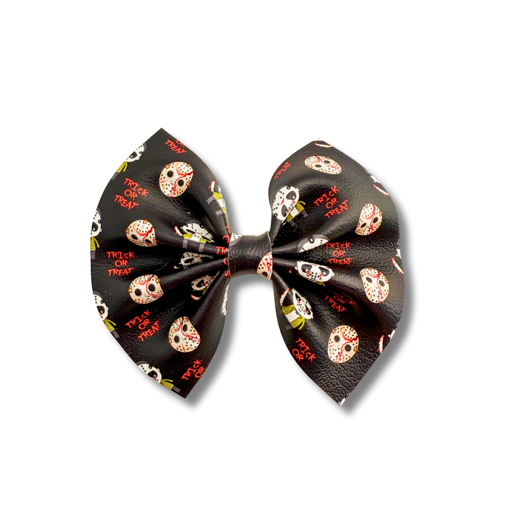 Friday the 13th! - 4 inch Pinch Bow - Halloween