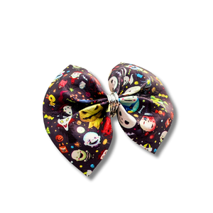 NBC Mash Up - 4 inch Pinch Bow - Halloween