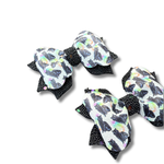 Black Cats with Rainbow Tie Dye - Poppy Pigtails - Halloween