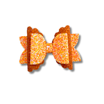 Candy Corn Glitter Tails - Double Stack - Halloween