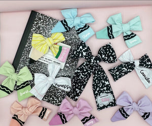 Notebook - Pinwheel Bow