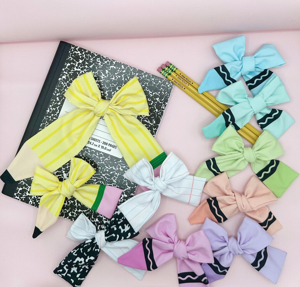 Pencil - Pinwheel Bow