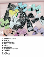 Notebook - Pinwheel Bow