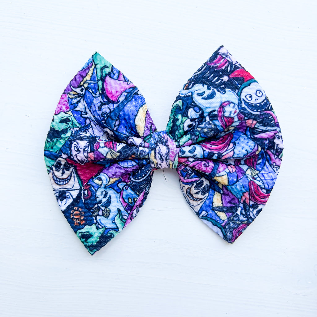 NBC Cameo - Fabric Bow - Halloween