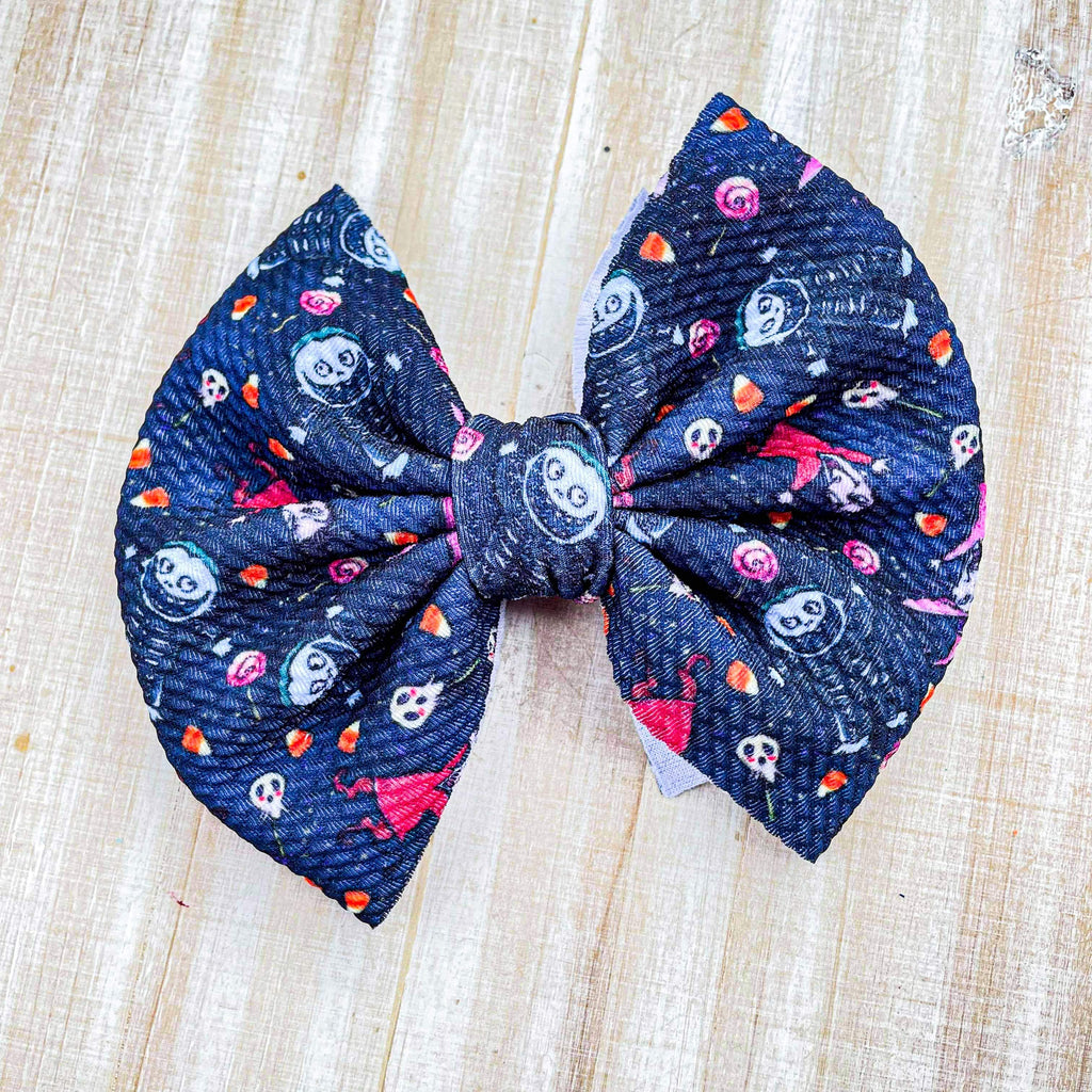 NBC - Fabric Bow - Halloween