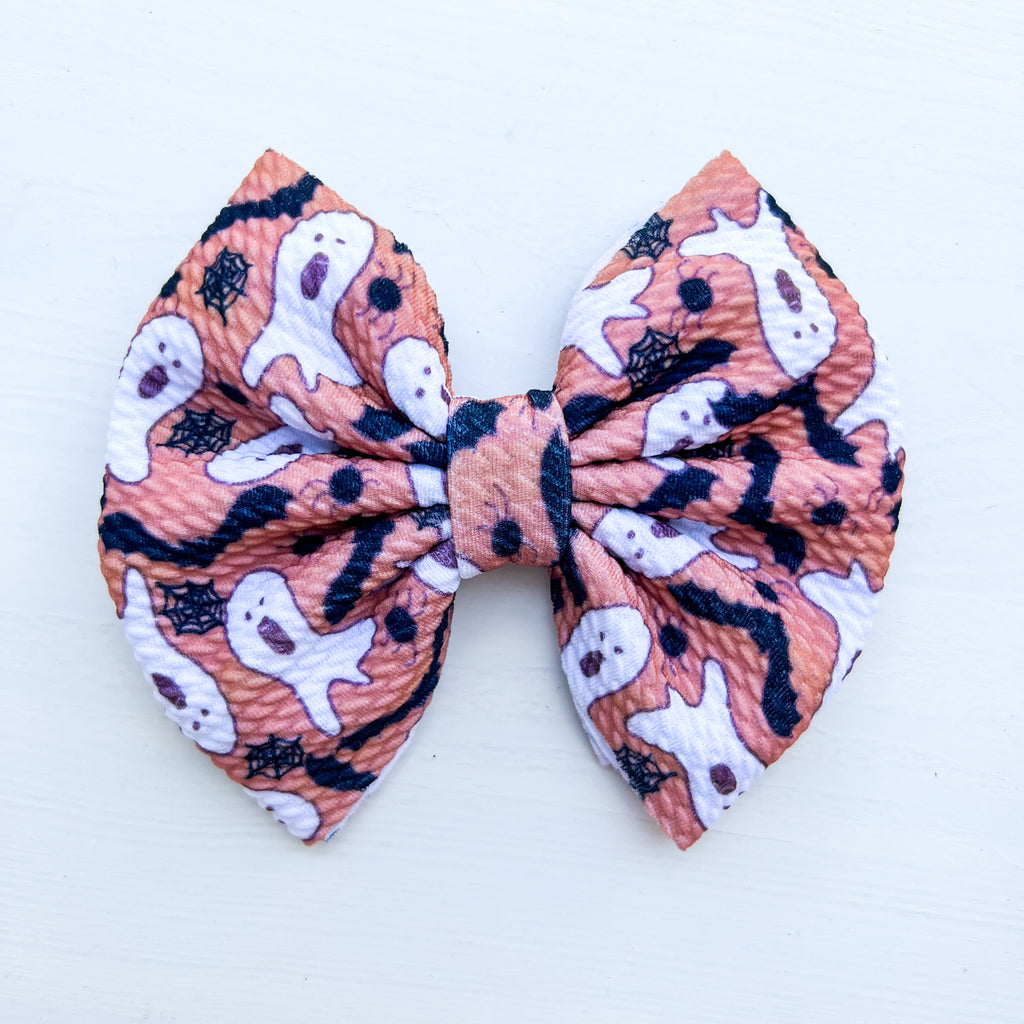 Spooky Boo’s - Fabric Bow - Halloween