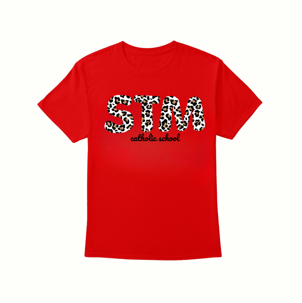 STM- White Cheetah T-Shirt