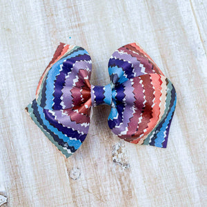 Watercolor rainbow 4.5 inch loop de lou