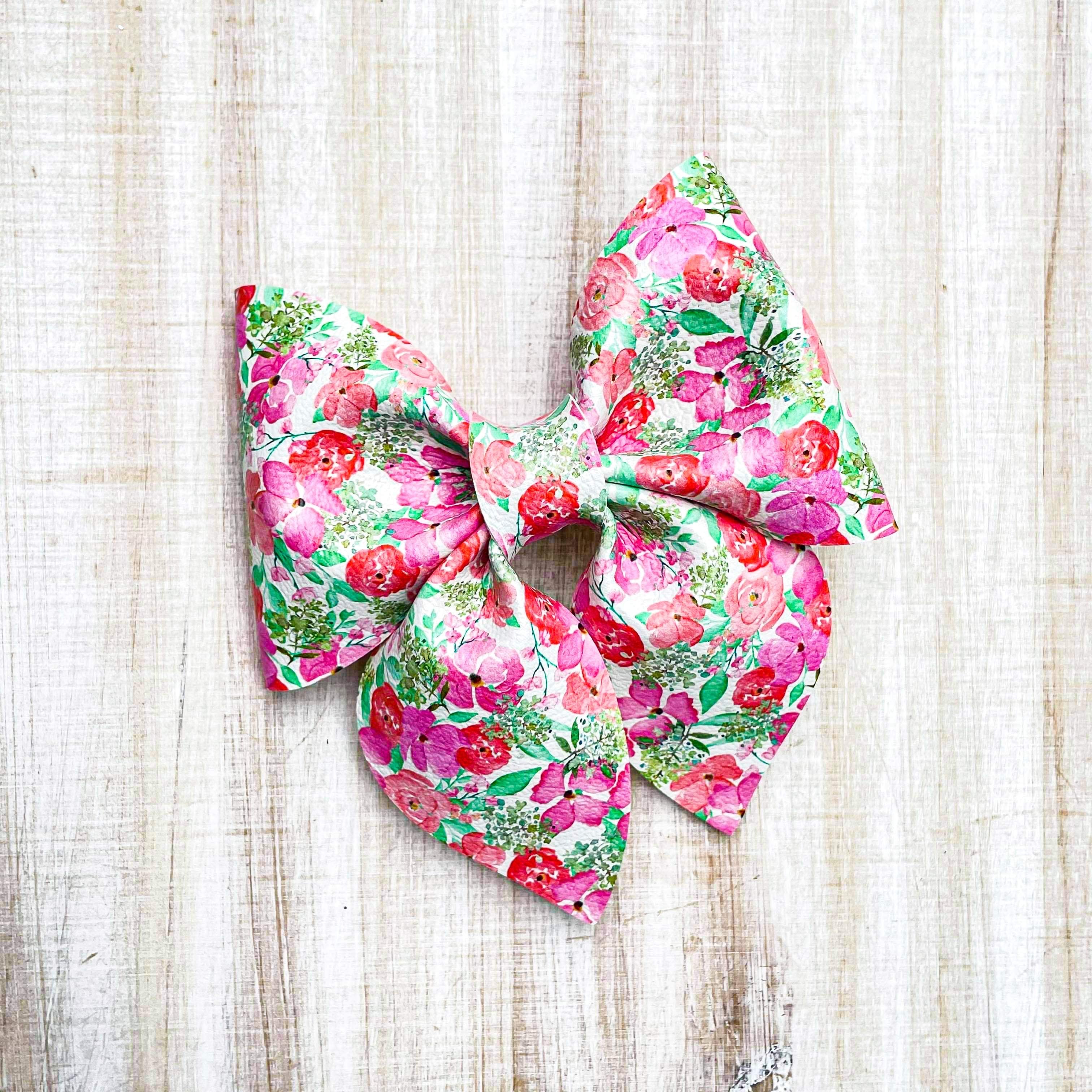 Spring Fling 4 inch sailor bow