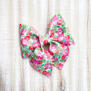 Spring Fling 4 inch sailor bow