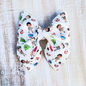 Ghost Busters 4 inch sailor bow - Halloween